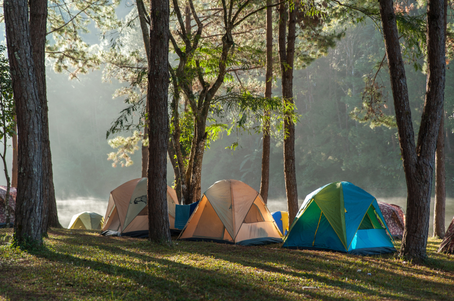 tente camping vers Frejus